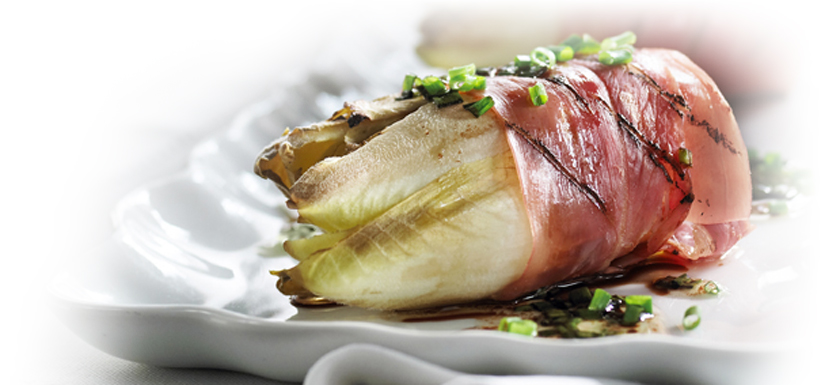 Endives au prosciutto grillées